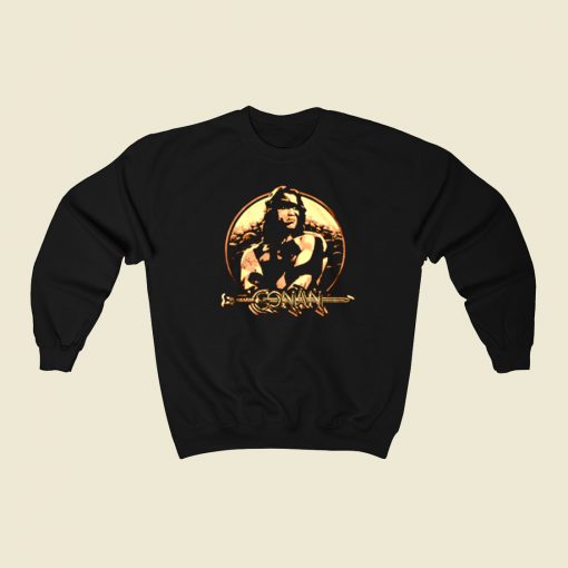 Conan The Barbarian 80s Sweatshirt Style