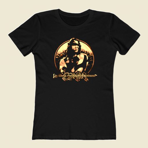 Conan The Barbarian 80s Womens T shirt