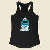 Cookie Monster Why You Delete Cookies Racerback Tank Top