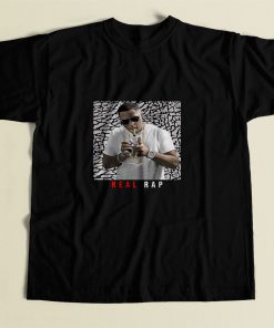 Cool Real Rap Nas 80s Mens T Shirt