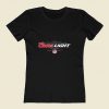 Coors Light Beer Black 80s Womens T shirt