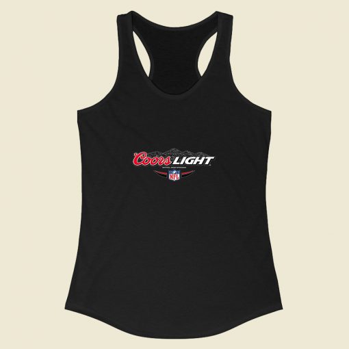 Coors Light Beer Black Racerback Tank Top