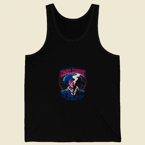 Cowboy Stardust Retro Mens Tank Top