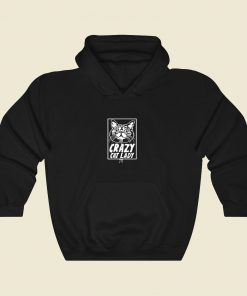 Crazy Cat Lady Cool Hoodie Fashion