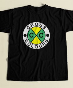 Cross Colours 80s Mens T Shirt