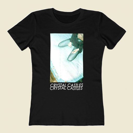 Crystal Castles 80s Womens T shirt