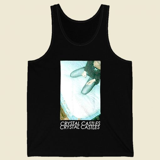 Crystal Castles Retro Mens Tank Top