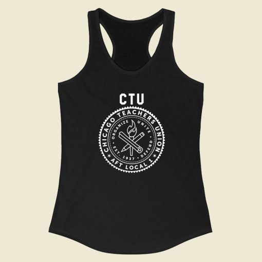 Ctu Chance The Rapper Racerback Tank Top Fashionable