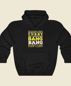 Curry Way Downtown Bang Bang Cool Hoodie Fashion