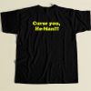 Curse You He Man Funny Skeletor 80s Mens T Shirt