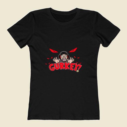 Cute Fgteev Gurkey 80s Womens T shirt