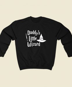 Daddys Little Wizard Sweatshirt Street Style