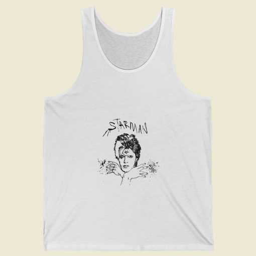 David Bowie Starman Summer Tank Top