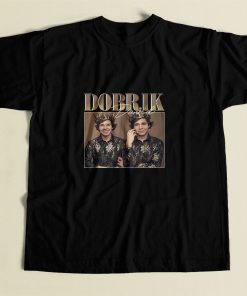 David Dobrik 90s Vintage Black Rapper 80s Mens T Shirt