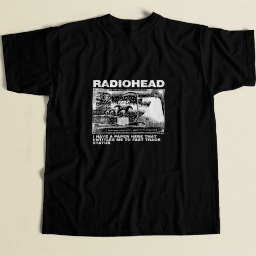 Dead Children Playing Radiohead 80s Mens T Shirt