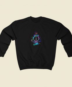 Deathly Hallows Galaxy Sweatshirt Street Style