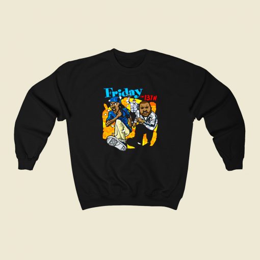 Deebo X Friday The 13th Horror Movie 80s Sweatshirt Style