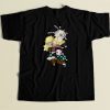 Demon Slayer Anime Japan 80s Mens T Shirt