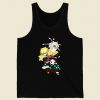 Demon Slayer Anime Japan Retro Mens Tank Top