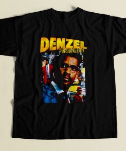 Denzel Washington Vintage Movie 80s Mens T Shirt