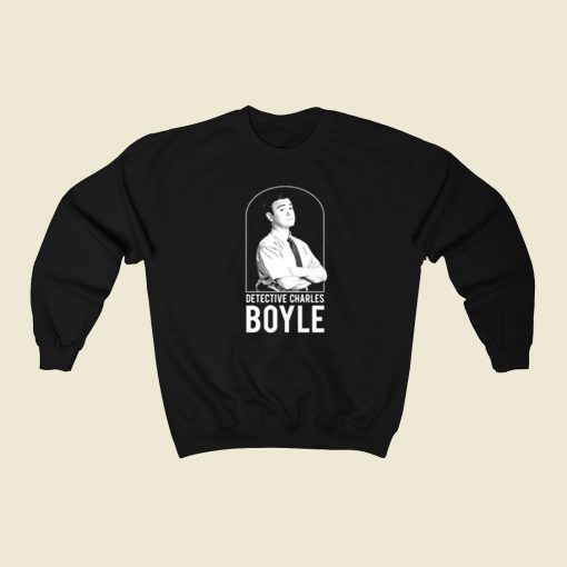 Detective Charles Boyle Portrait 80s Sweatshirt Style