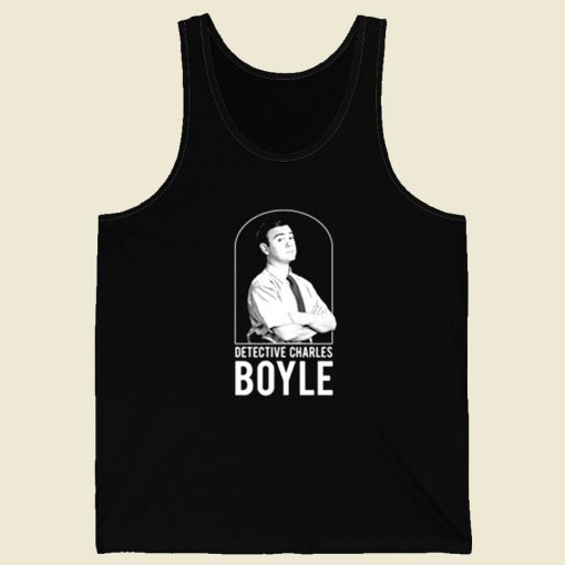 Detective Charles Boyle Portrait Retro Mens Tank Top