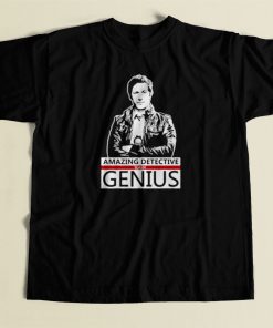 Detective Slash Genius 80s Mens T Shirt