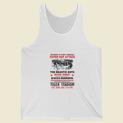 Detroit Super Attack Beastie Boys Summer Tank Top