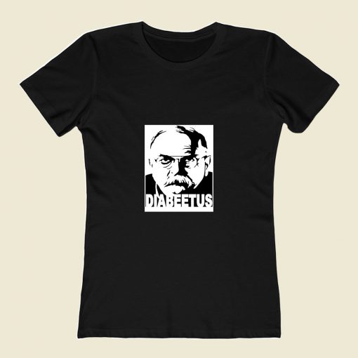 Diabeetus Wilford Brimley Meme 80s Womens T shirt