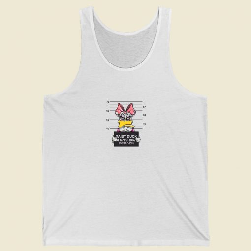 Disney Daisy Duck Mugshot Summer Tank Top