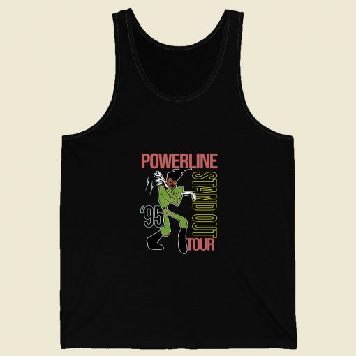 Disney Goofy Movie Tour Retro Mens Tank Top