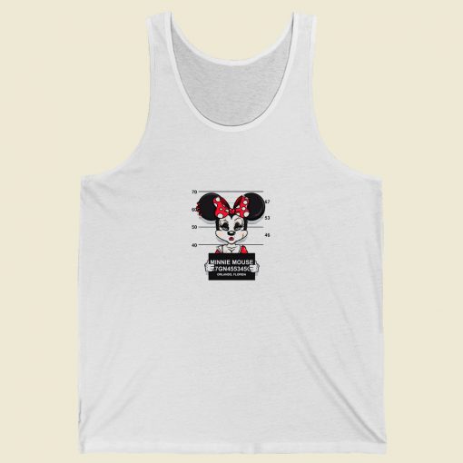 Disney Minnie Mouse Mugshot Summer Tank Top