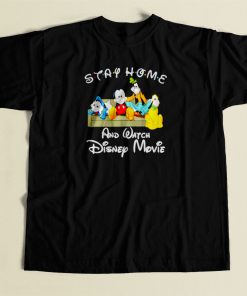 Disney Stay At Home 80s Mens T Shirt