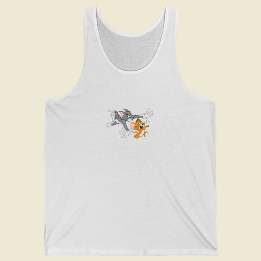 Disney Tom Jerry Cat Mouse Summer Tank Top