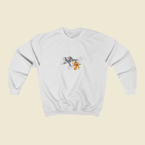 Disney Tom Jerry Cat Mouse Sweatshirt Street Style