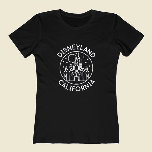 Disneyland California 80s Womens T shirt