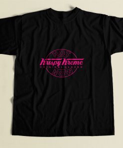 Diy Tee Krispy Kreme Donut Glazed 80s Mens T Shirt