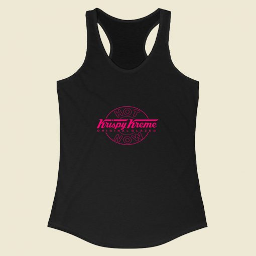 Diy Tee Krispy Kreme Donut Glazed Racerback Tank Top