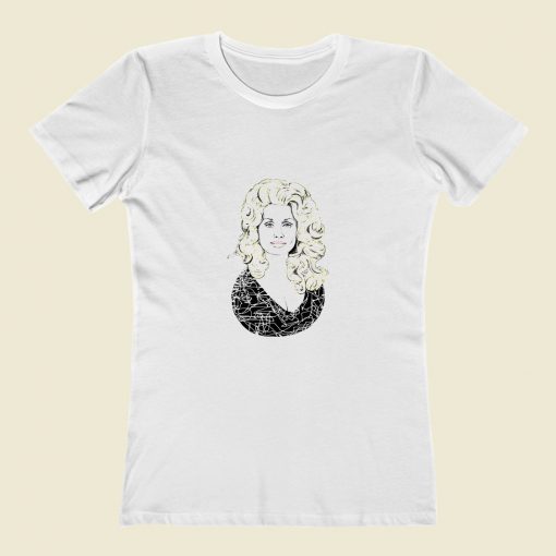 Dolly Parton Illustration Art Classic Women T Shirt