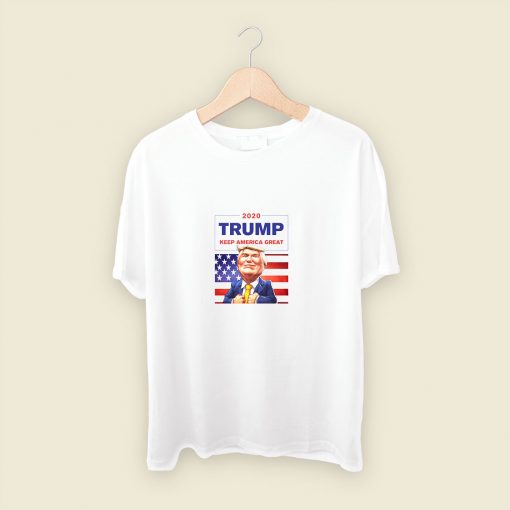 Donald Trump 2020 Election Mens T Shirt Streetwear