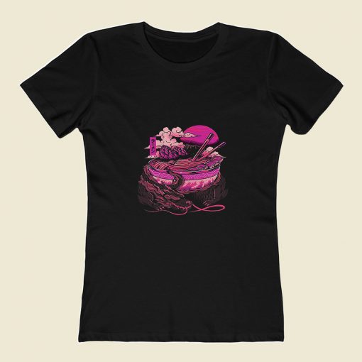 Dragons Ramen 80s Womens T shirt