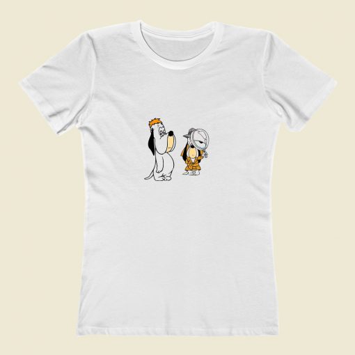 Droopy Drippy Dripple Anthropomorphic Dog Classic Women T Shirt