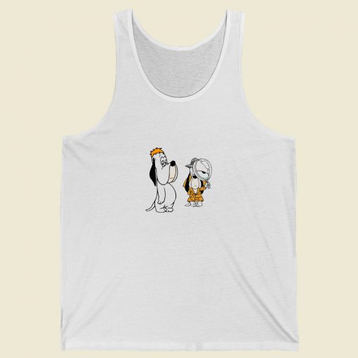 Droopy Drippy Dripple Anthropomorphic Dog Summer Tank Top