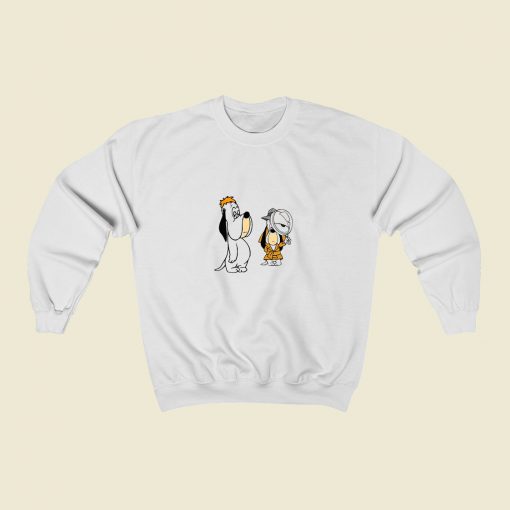 Droopy Drippy Dripple Anthropomorphic Dog Sweatshirt Street Style