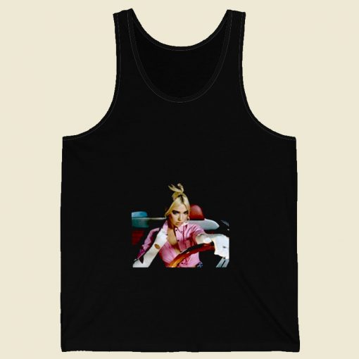 Dua Lipa Future Nostalgia Retro Mens Tank Top