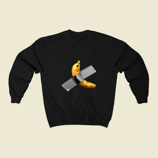 Duct Tape Banana 80s Sweatshirt Style