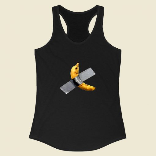 Duct Tape Banana Racerback Tank Top