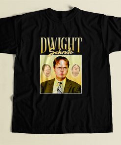 Dwight Schrute Homage 80s Mens T Shirt