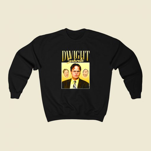 Dwight Schrute Homage 80s Sweatshirt Style