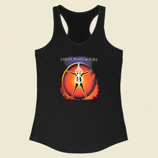 Earth Wind Fire Funk Soul T Shirt Racerback Tank Top Fashionable